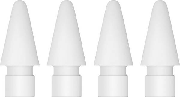 Apple Pencil Tips náhradní hroty sada 4 ks  bílá