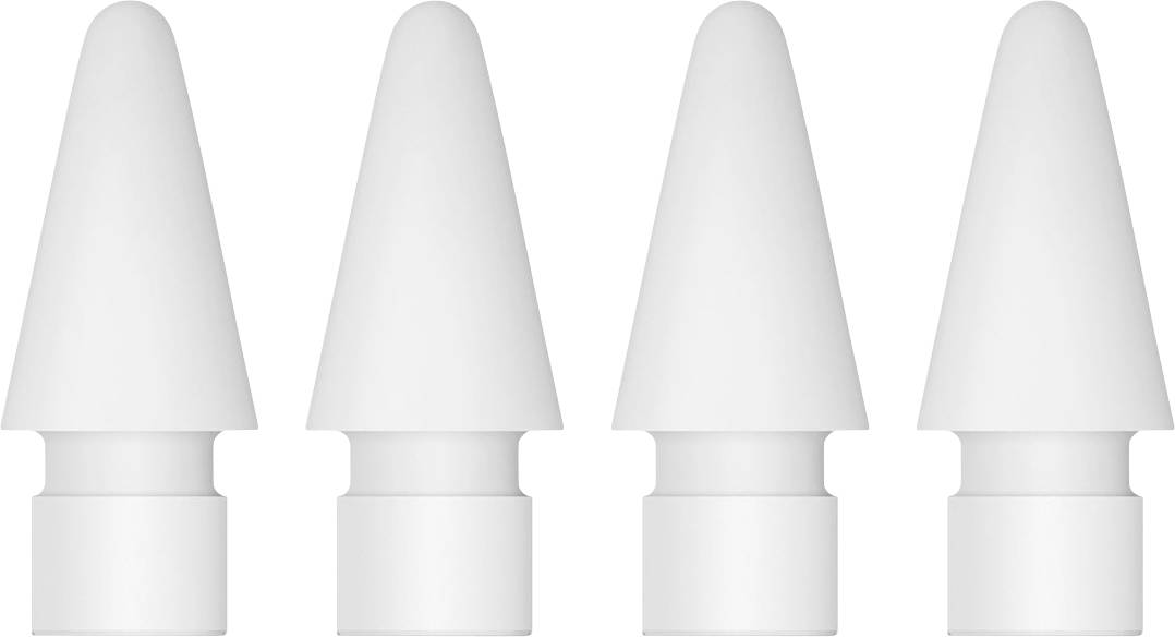 Apple Pencil Tips náhradní hroty sada 4 ks bílá-0