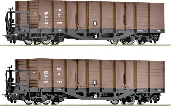 Roco 6640004 otevřený nákladní vagon, model DC