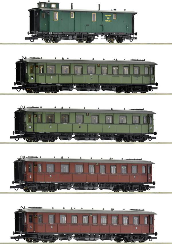 Roco 6200076 5-dílná sada rychlopodavače K., na ks
