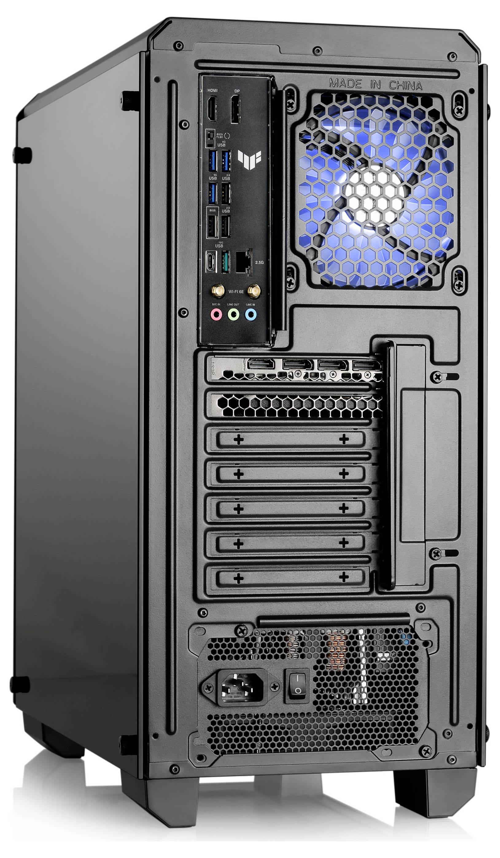 CSL Computer Gaming PC Gaming PC M11890H AMD Ryzen 7 9800X3D 5.2 GHz 32 GB RAM 2000 GB SSD Nvidia GeForce RTX™ 5070 12 G-1