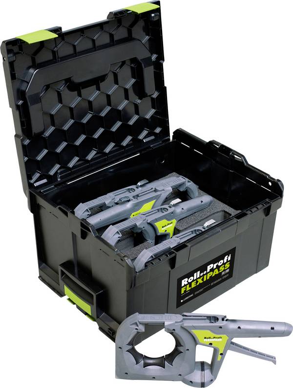 Lübbering FLEXIPASS L-BOXX 5 držák kabelu Roll..Profi Kabelverlegung FLEXIPASS L-B A90298 Průměr kabelového svazku (rozsah) 38 mm (max)    1 ks