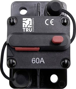 TRU COMPONENTSTC-13596592 Jistič, 12 V/DC, 24 V/DC, 48 V/DC, 60 A, 1 ks