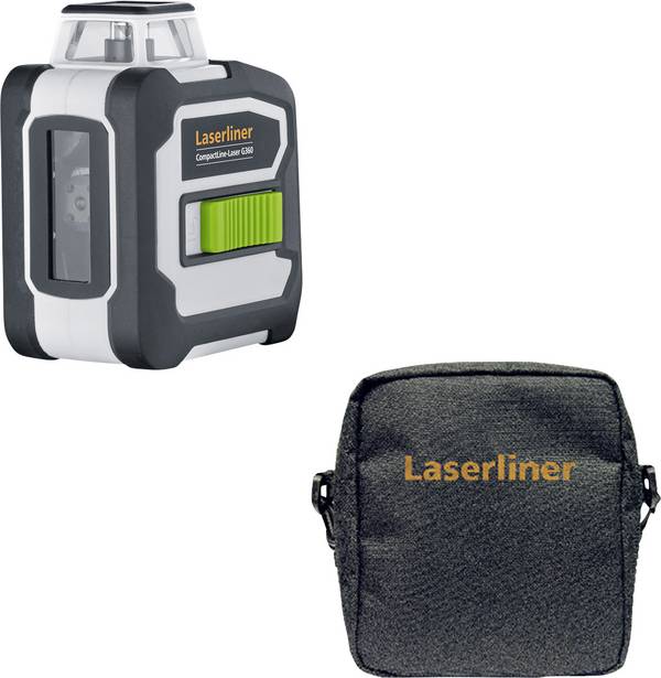 Laserliner CompactLine-Laser G360 křížový laser  vč. tašky dosah (max.): 30 m