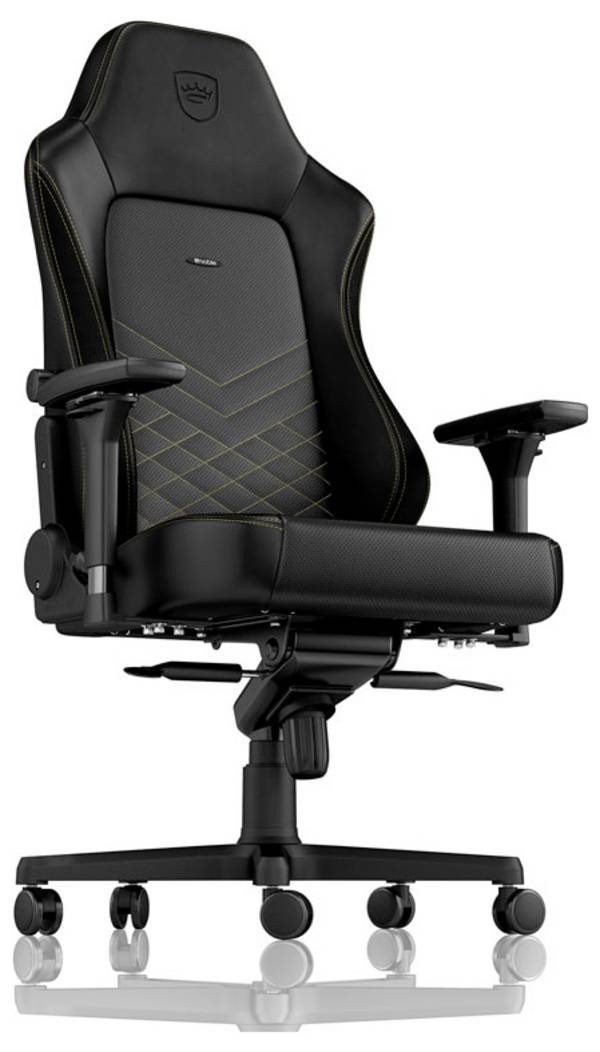 Noblechairs noblechairs HERO Gaming Stuhl - schwarz/gold herní židle černá/zlatá