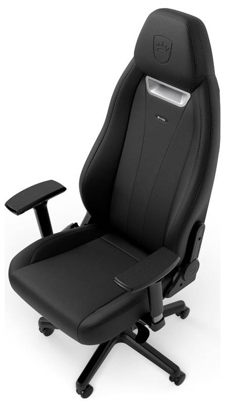 Ergonomická černá kancelářská židle s nastavitelnými područkami a polstrovaným opěradlem, ideální pro dlouhodobější sezení.