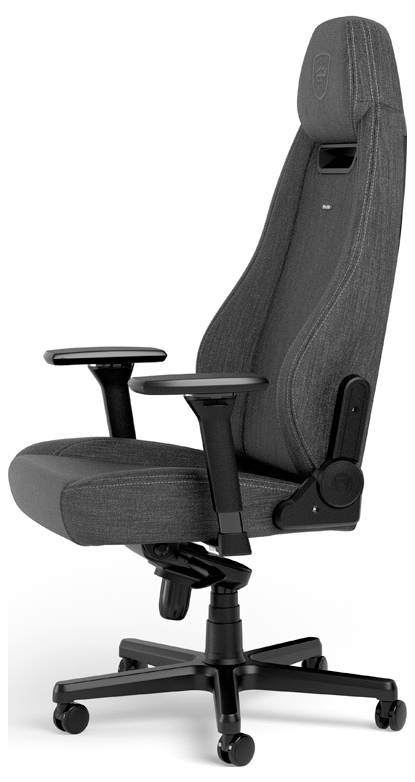 Ergonomická kancelářská židle s nastavitelnými opěrkami rukou, vysokým opěradlem a pěti kolečky, vhodná pro pohodlné a dlouhodobé sezení.