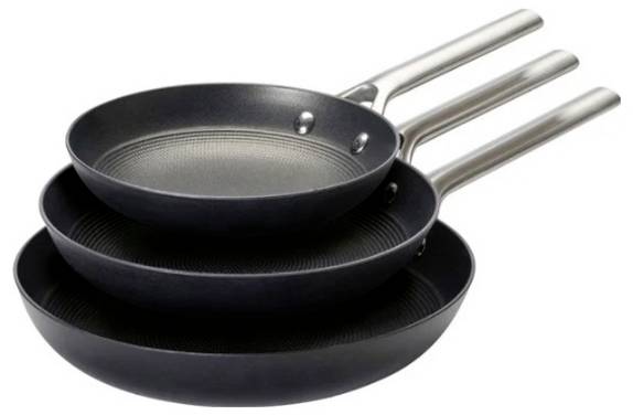 Qdesign 190-061  Sada pánví 20 cm 3dílná