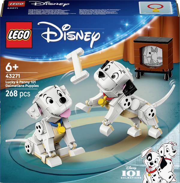 43271 LEGO® DISNEY Welpen Lucky a Penny z 101 Dalmatických iner