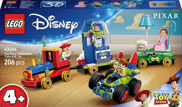 43264 LEGO® DISNEY Party vlak a auto RC z Toy Stopy