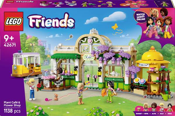 42671 LEGO® FRIENDS Rostlinné kavárny a květák