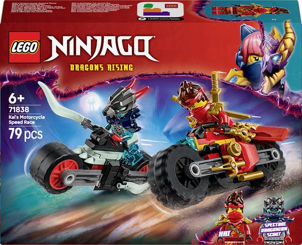 71838 LEGO® NINJAGO Závody na motorovou draku v Marais