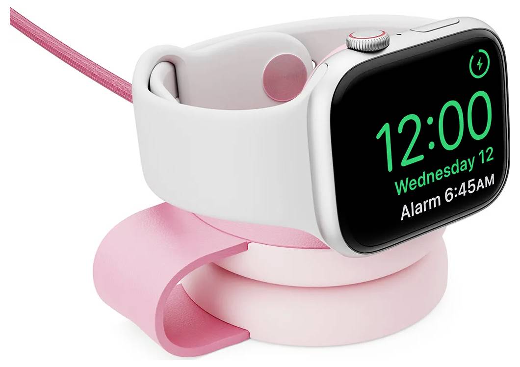 Twelve South bezdrátová indukční nabíječka 15 W TS-2431 TS-2431 Výstup USB-C® růžová-7