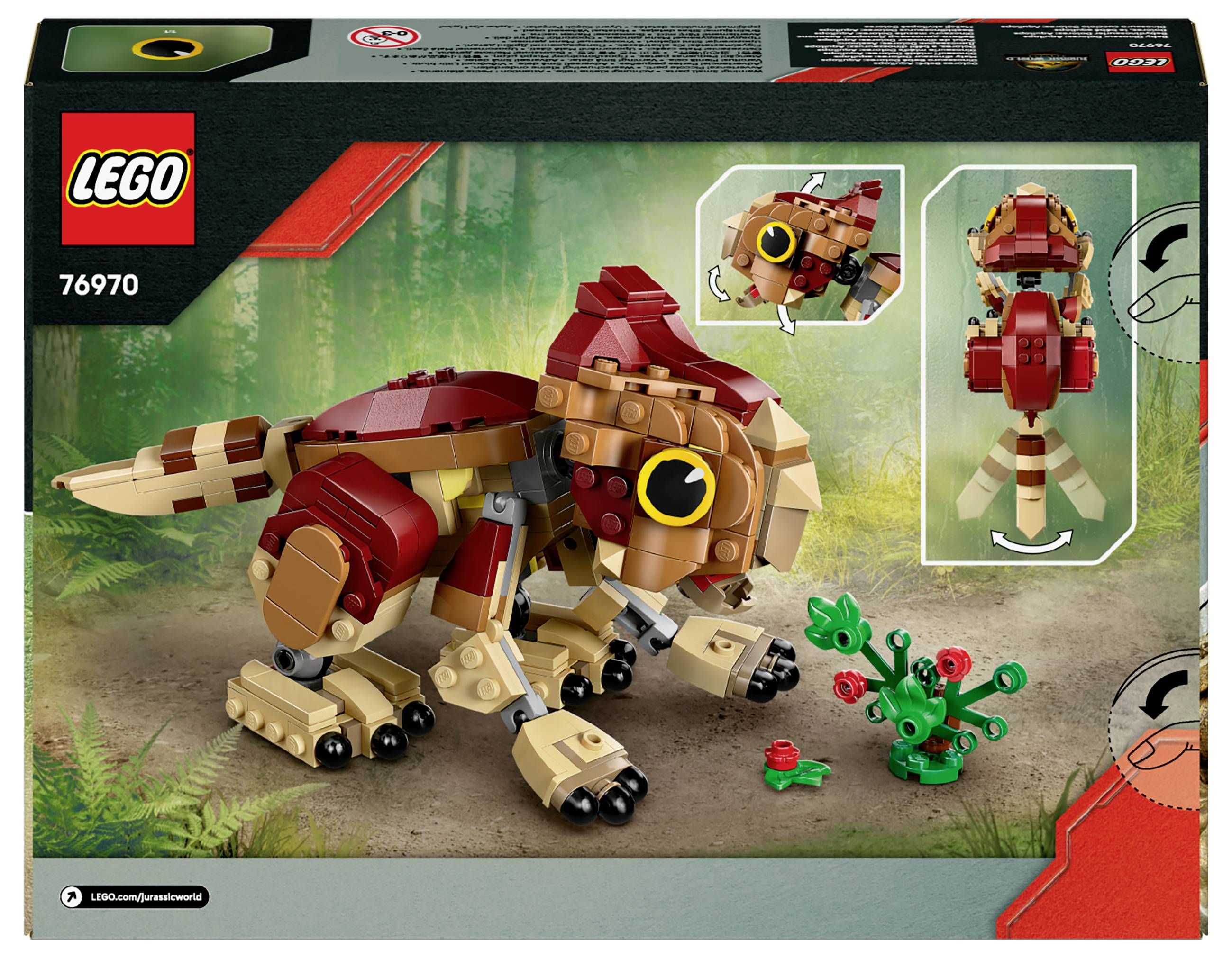 76970 LEGO® JURASSIC WORLD™ Baby dinosauři Dolores: Aquilops-2