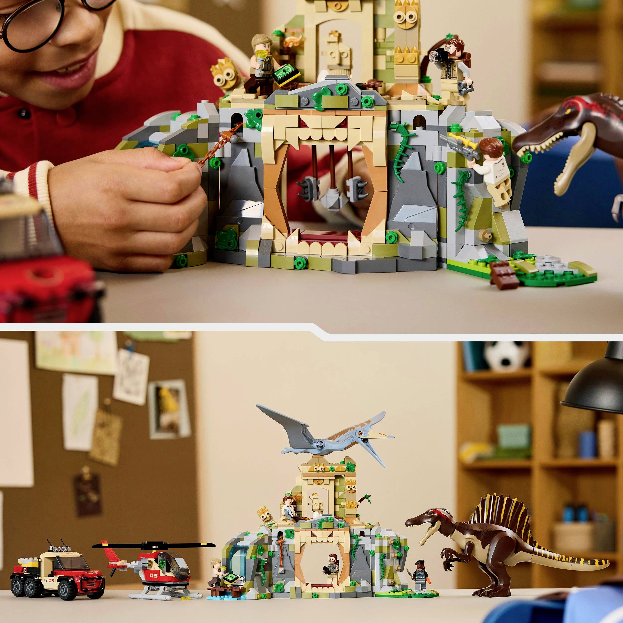76976 LEGO® JURASSIC WORLD™ Pavouci & cetnallus: Vrtulník-7