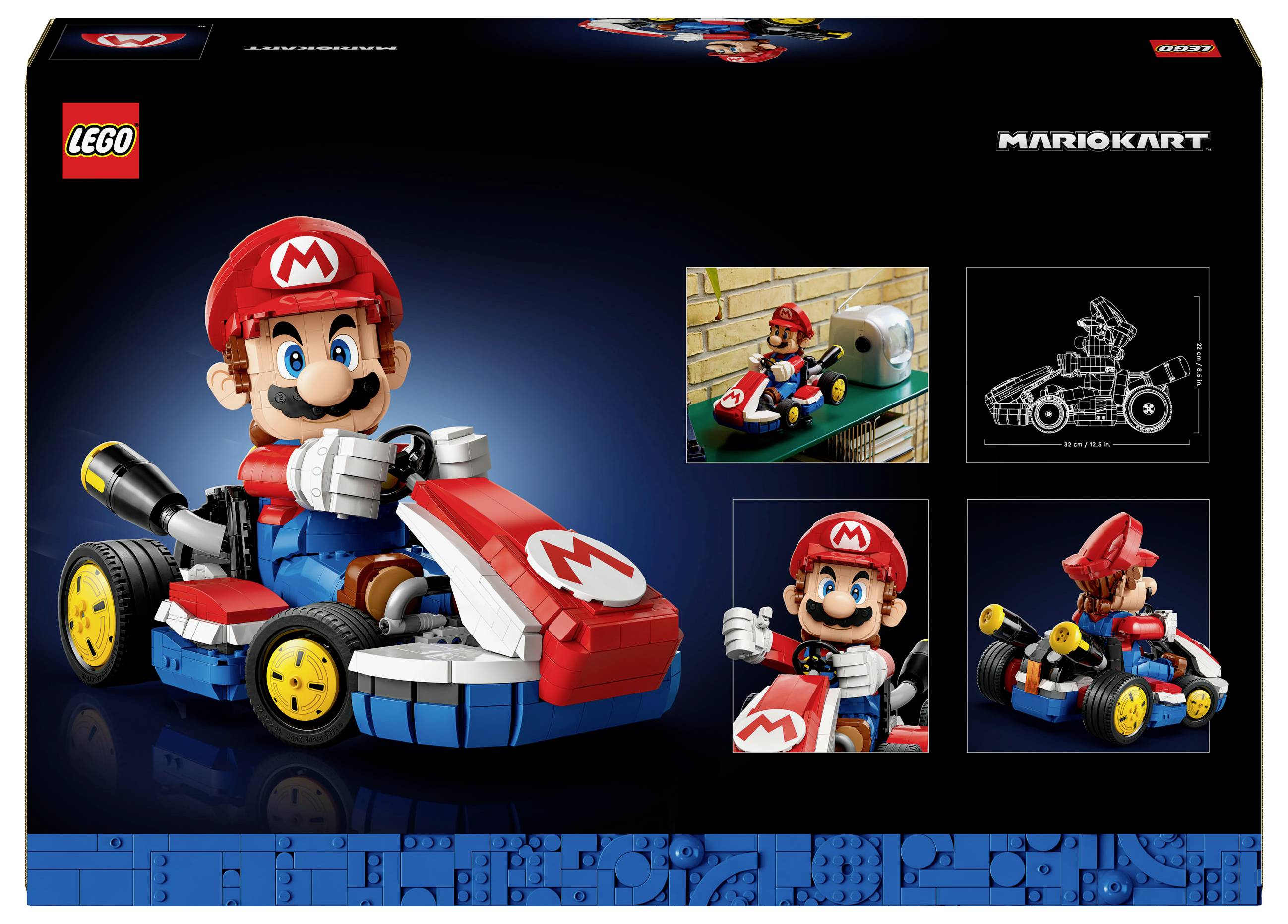 72037 LEGO® Super Mario™ Mario Kart: Mario & Standard Kart-2