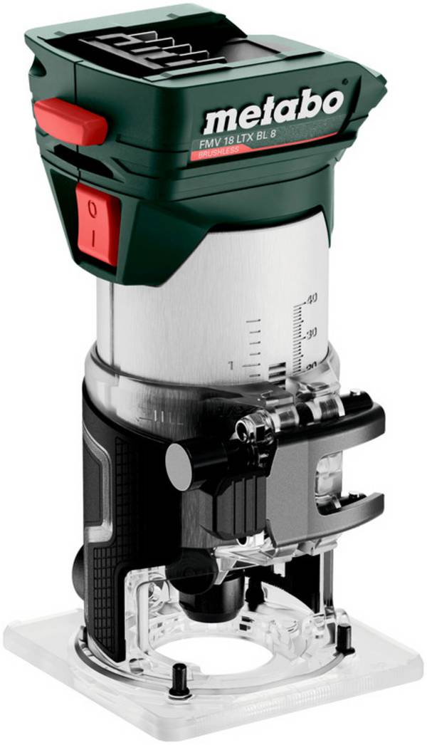 Metabo FMV 18 LTX BL 8 akumulátorová hranová frézka, 601742850