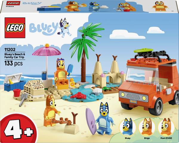 11202 LEGO® Bluey Plážový let Blueys