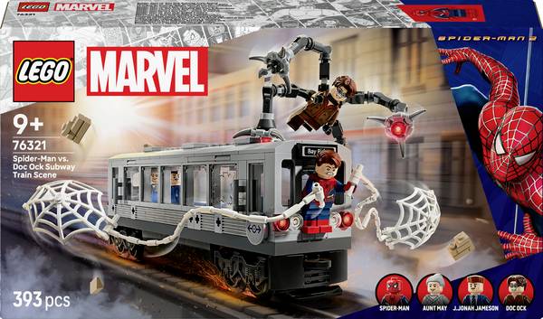 76321 LEGO® MARVEL SUPER HEROES Spider Man vs. DOC Ock: Showdown na metro