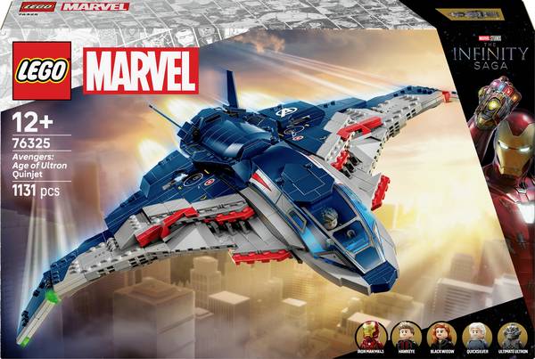 76325 LEGO® MARVEL SUPER HEROES Avengers: Age of Ultron Quinjet