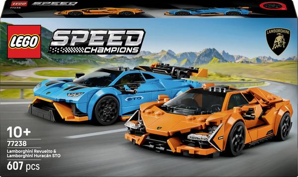 77238 LEGO® SPEED CHAMPIONS Lamborghini Revuelto a Huracán sto