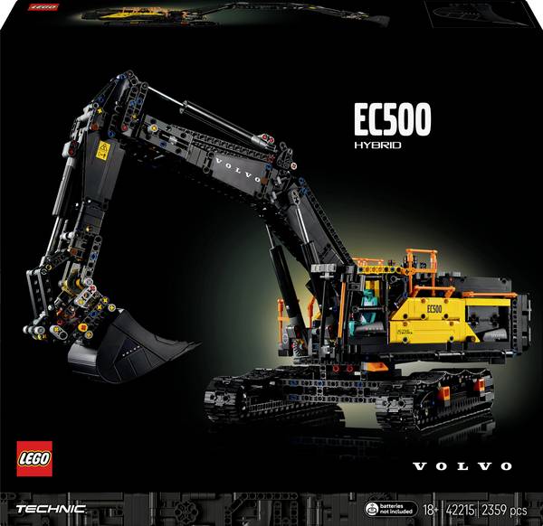 42215 LEGO® TECHNIC Hybridní bagr Volvo EC500