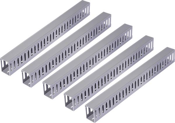Sygonix SY-6801164 vodicí lišta  (d x š x v) 2000 x 40 x 60 mm 5 ks šedá