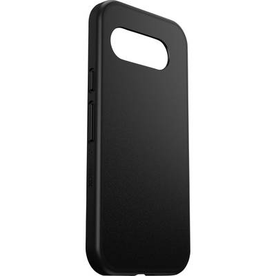 Černý obal na smartphone s výřezy pro fotoaparát a tlačítka, nabízí ochranu a minimalistický design.