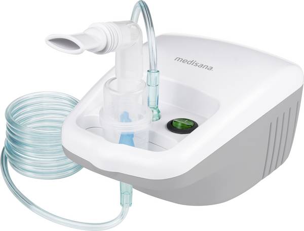 Medisana IN 540 inhalátor s náustkem, s nástavcem na nos, s inhalační maskou
