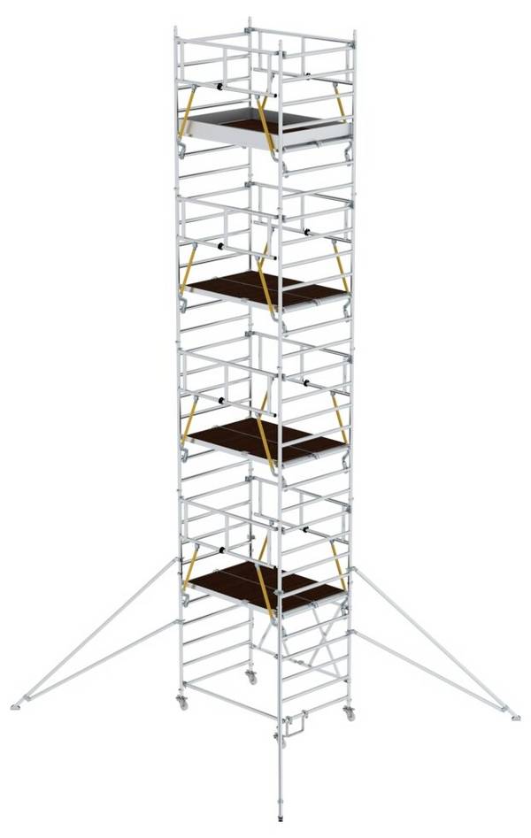 MUNK Günzburger Steigtechnik 115274  hliník skládací lešení  max.prac. výška: 9.96 cm