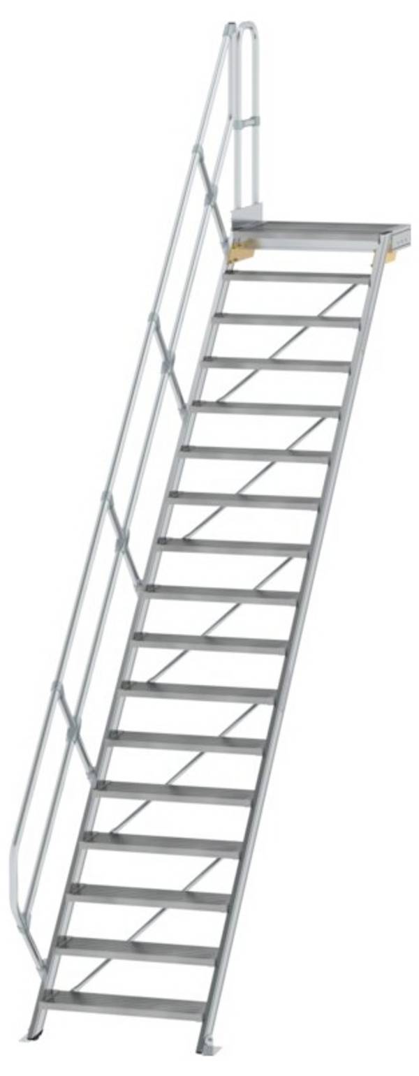 MUNK Günzburger Steigtechnik  600457 hliník, pozinkovaná ocel schůdky