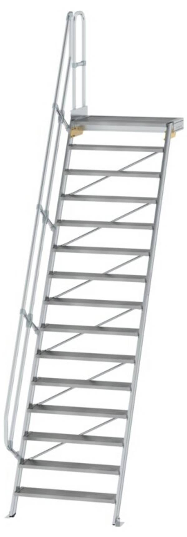 MUNK Günzburger Steigtechnik  600415 hliník, pozinkovaná ocel schůdky