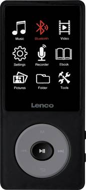 Lenco Xemio-860BK přenosný CD přehrávač Discman   černá