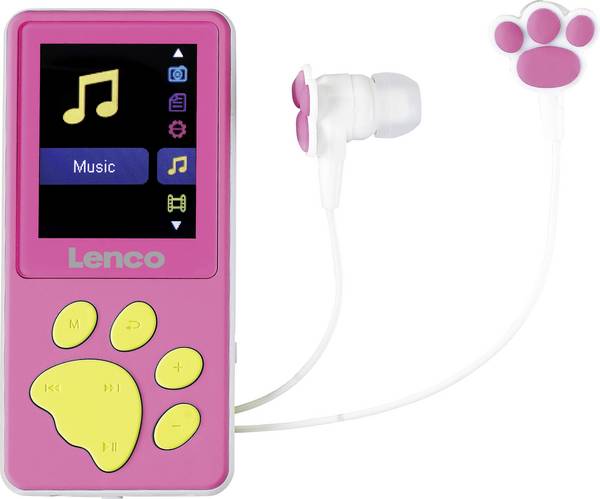 Lenco Xemio-560PK přenosný CD přehrávač Discman   růžová