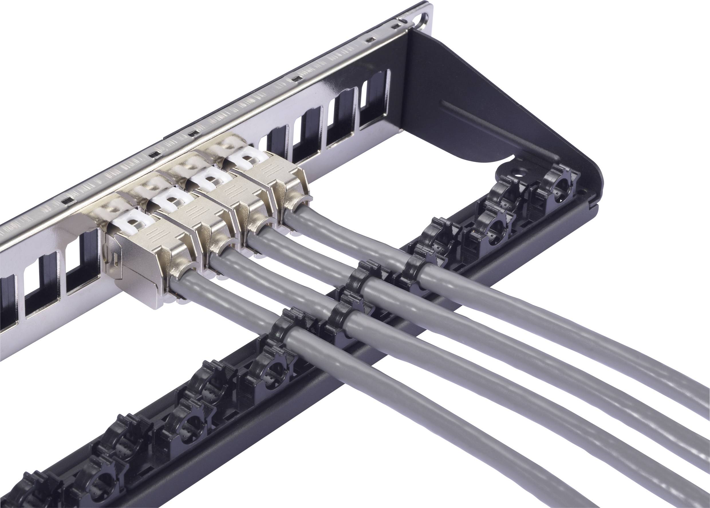 Renkforce 24 portů 483 mm (19") 1 U černá neosazený-4