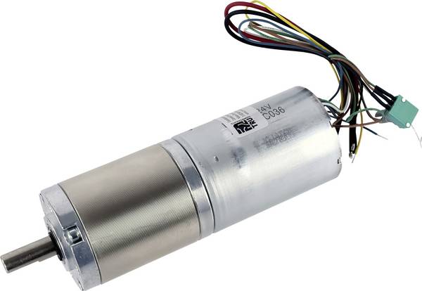 TRU COMPONENTS stejnosměrný elektromotor převodový TC-NPG24229BL, TC-13609556, 24 V/DC, 2.5 A, 3.5 Nm, 69 ot./min, hriadeľ 8 mm, 1 ks