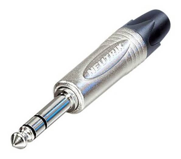 Neutrik NP3XX-NI-0 jack konektor 6.35 mm jack zástrčka 6,3 mm - Pólů:3 1 ks-0