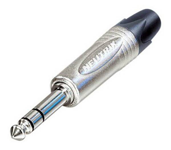 Neutrik NP3XX-NI-0 jack konektor 6.35 mm jack zástrčka 6,3 mm - Pólů:3 1 ks