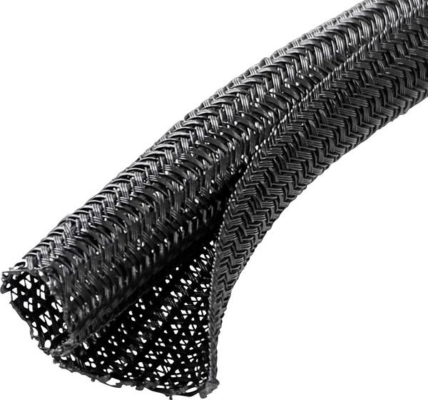 Quadrios 25CA478 25CA478 ochranný oplet černá polyester  16 do 17 mm metrové zboží