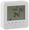Digitální termostat zobrazující teplotu 'SET' na 23°C a teplotu 'ROOM' na 24,5°C, s displejem hodin ukazujícím 09:20.