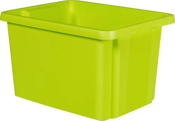 Curver 225499 otočný stohovací zásobník , ESSENTIALS Drehstapelbox 26L, grün, stohovatelné, zelená, 1 ks