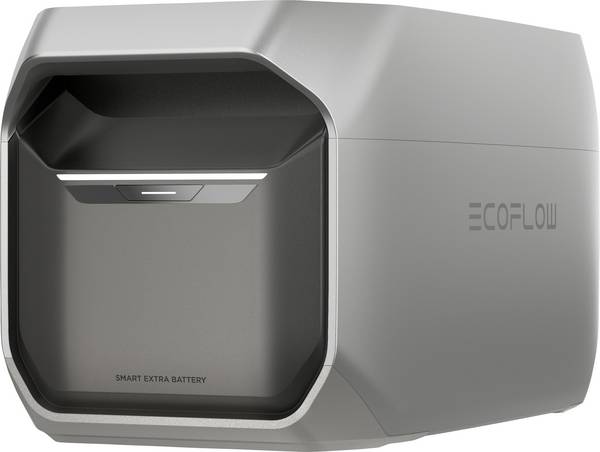 ECOFLOW Delta 3 Extra Battery solární akumulátor 20 Ah  Li-Fe  černá, šedá
