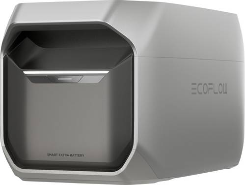 ECOFLOW Delta 3 Extra Battery solární akumulátor 20 Ah  Li-Fe  černá, šedá