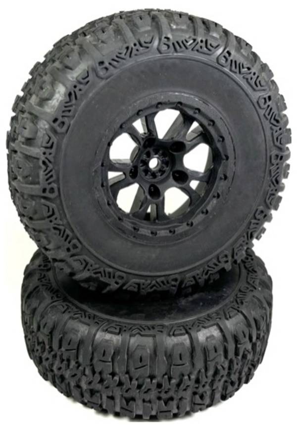 Absima 1:10 monster truck, Truggy, Buggy kompletní kola offroad  černá 1 ks