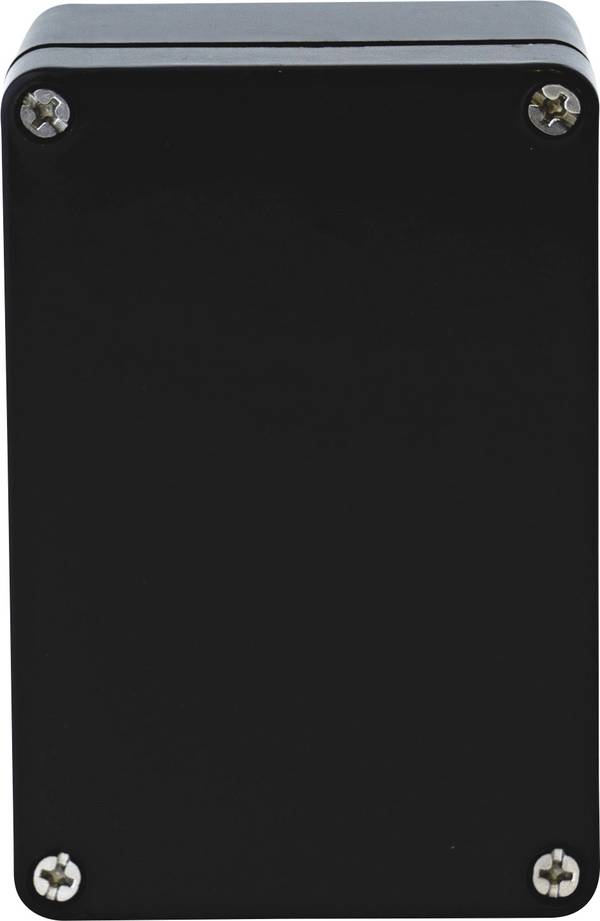 Boxexpert Elbe Polyester schwarz 1107555, BXPBPOL1107555-E01-66 Průmyslová skříň, IP66, 75 mm x 110 mm x 55 mm , 1 ks