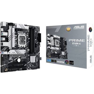 Asus 90MB1EK0-M1EAYC Základní deska Socket (PC) Intel® 1700 Tvarový faktor Micro-ATX Čipová sada základní desky Intel® B-0