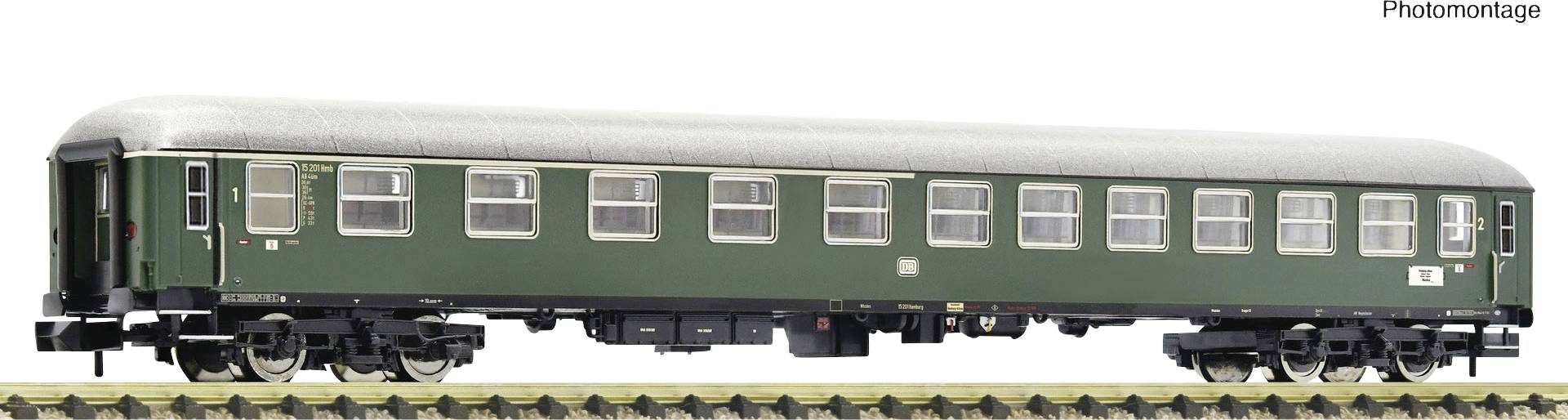 Fleischmann 6260069 N vůz rychlíku. AB4üm-63, 1./2. Třída dB