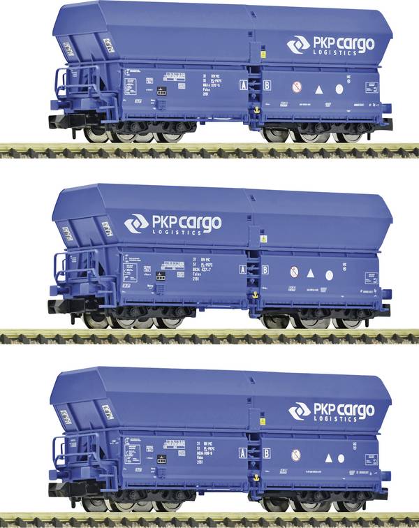 Fleischmann 6660086 3dílná sada: Výklopný vůz PKP Cargo