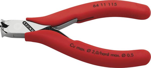 Knipex  64 11 115 pro elektroniku a jemnou mechaniku čelní štípací kleště  115 mm