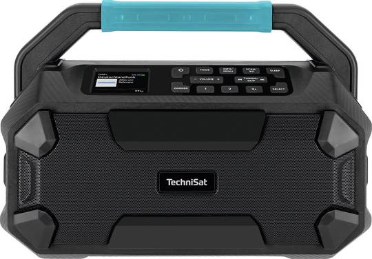 TechniSat VIOLA 231 OD 0000/2967 odolné rádio, DAB+, FM, DAB+, FM, Bluetooth, voděodolné, černá
